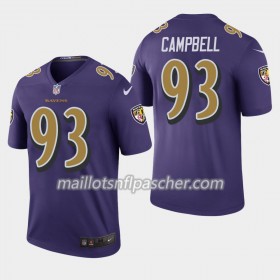 Maillot Baltimore Ravens Calais Campbell 93 Nike Violet - Homme
